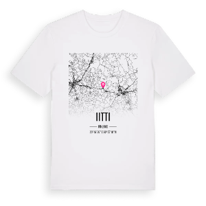 Iitti karta t-shirt – ekologisk bomull t-shirt från Pinshirt