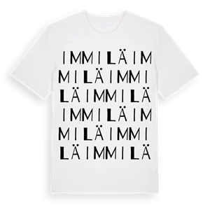 Immilä ordlek t-shirt – ekologisk bomull t-shirt från Pinshirt