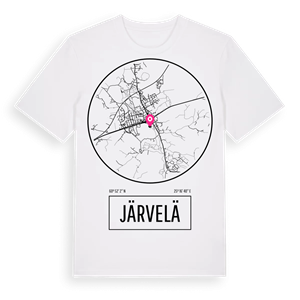 Järvelä t-shirt – ekologisk bomull t-shirt från Pinshirt