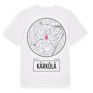 Kärkölä t-shirt – ekologisk bomull t-shirt från Pinshirt