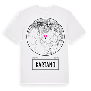 Kartano t-shirt – ekologisk bomull t-shirt från Pinshirt