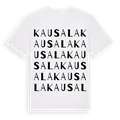 Kausala ordlek t-shirt