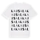 Kausala ordlek t-shirt