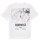 Korpikylä karta t-shirt