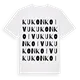 Kukonkoivu ordlek t-shirt