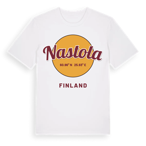 Nastola cirkel t-shirt – ekologisk bomull t-shirt från Pinshirt