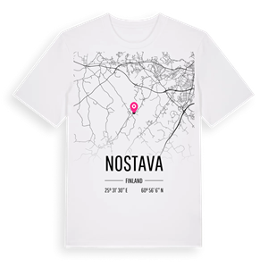 Nostava karta t-shirt – ekologisk bomull t-shirt från Pinshirt