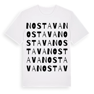 Nostava ordlek t-shirt – ekologisk bomull t-shirt från Pinshirt