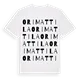 Orimattila ordlek t-shirt
