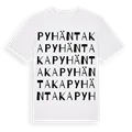 Pyhäntaka ordlek t-shirt