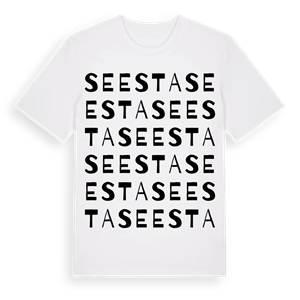 Seesta ordlek t-shirt – ekologisk bomull t-shirt från Pinshirt