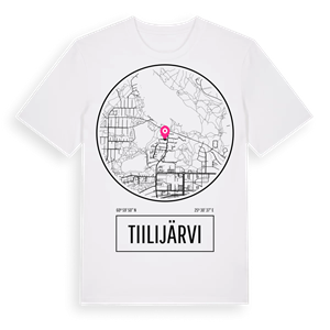 Tiilijärvi t-shirt – ekologisk bomull t-shirt från Pinshirt