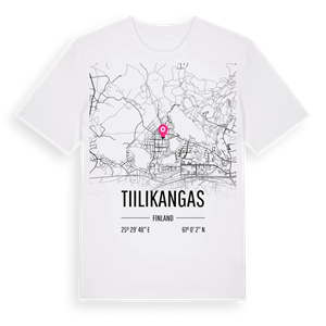 Tiilikangas karta t-shirt – ekologisk bomull t-shirt från Pinshirt