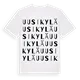 Uusikylä ordlek t-shirt