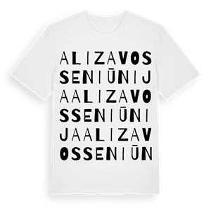 Alizavos seniūnija ordlek t-shirt – ekologisk bomull t-shirt från Pinshirt