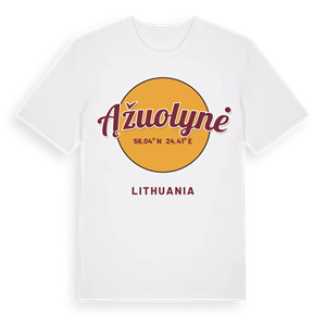 Ąžuolynė cirkel t-shirt – ekologisk bomull t-shirt från Pinshirt