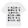 Biržų rajono savivaldybė ordlek t-shirt