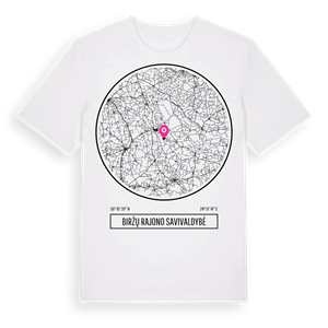Biržų rajono savivaldybė t-shirt – ekologisk bomull t-shirt från Pinshirt
