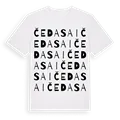 Čedasai ordlek t-shirt