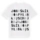Joniškėlio apylinkių seniūnija ordlek t-shirt