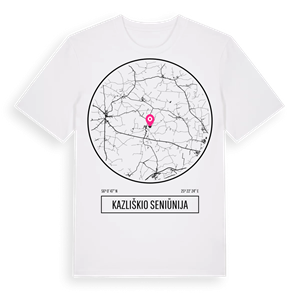 Kazliškio seniūnija t-shirt – ekologisk bomull t-shirt från Pinshirt