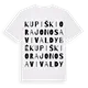 Kupiškio rajono savivaldybė ordlek t-shirt