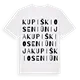 Kupiškio seniūnija ordlek t-shirt