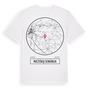 Miežiškių seniūnija t-shirt – ekologisk bomull t-shirt från Pinshirt