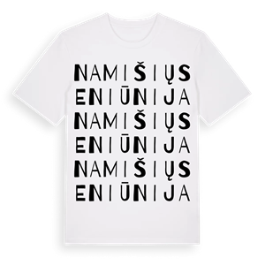 Namišių seniūnija ordlek t-shirt – ekologisk bomull t-shirt från Pinshirt