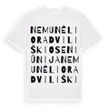 Nemunėlio Radviliškio seniūnija ordlek t-shirt