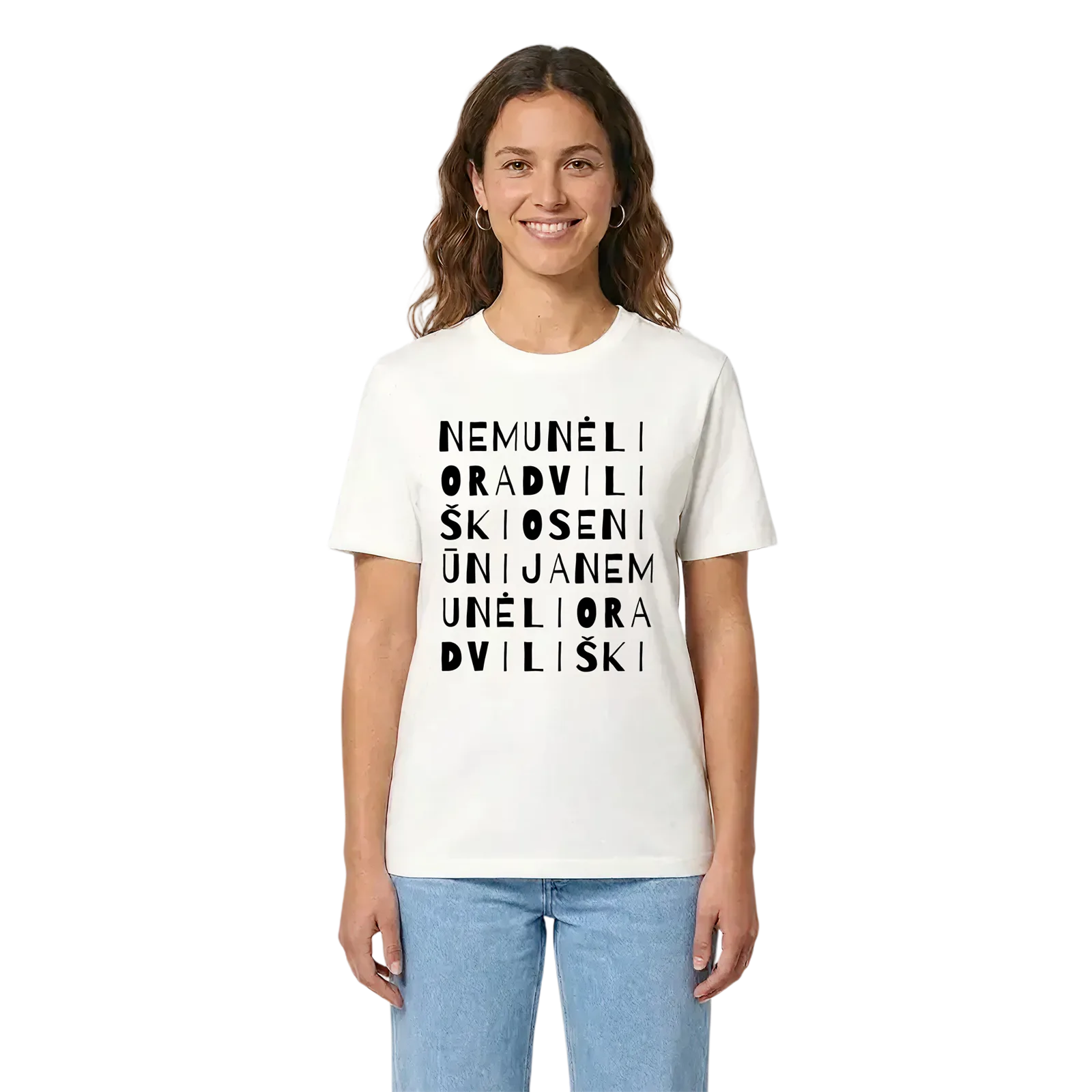 Nemunėlio Radviliškio seniūnija ordlek t-shirt – White, i miljö