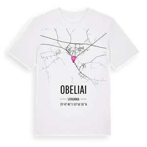 Obeliai karta t-shirt – ekologisk bomull t-shirt från Pinshirt