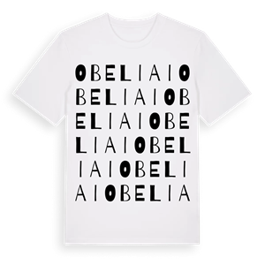 Obeliai ordlek t-shirt – ekologisk bomull t-shirt från Pinshirt