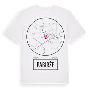 Pabiržė t-shirt – ekologisk bomull t-shirt från Pinshirt