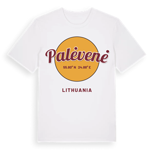 Palėvenė cirkel t-shirt – ekologisk bomull t-shirt från Pinshirt