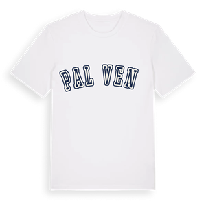 Palėvenė college t-shirt – ekologisk bomull t-shirt från Pinshirt