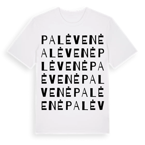 Palėvenė ordlek t-shirt – ekologisk bomull t-shirt från Pinshirt