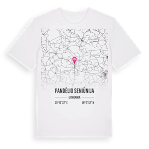 Pandėlio seniūnija karta t-shirt – ekologisk bomull t-shirt från Pinshirt