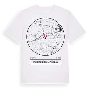 Panemunėlio seniūnija t-shirt – ekologisk bomull t-shirt från Pinshirt