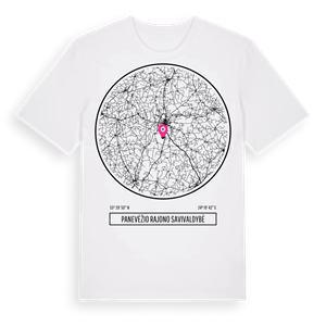 Panevėžio rajono savivaldybė t-shirt – ekologisk bomull t-shirt från Pinshirt