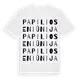 Papilio seniūnija ordlek t-shirt