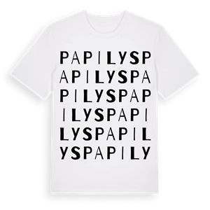 Papilys ordlek t-shirt – ekologisk bomull t-shirt från Pinshirt