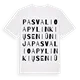 Pasvalio apylinkių seniūnija ordlek t-shirt