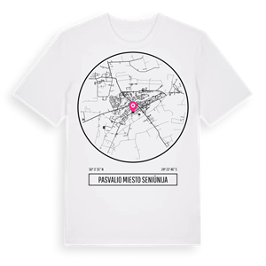 Pasvalio miesto seniūnija t-shirt – ekologisk bomull t-shirt från Pinshirt