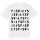 Pasvalys ordlek t-shirt