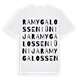 Ramygalos seniūnija ordlek t-shirt