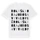 Rokiškio rajono savivaldybė ordlek t-shirt