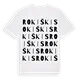 Rokiškis ordlek t-shirt