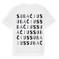 Subačius ordlek t-shirt