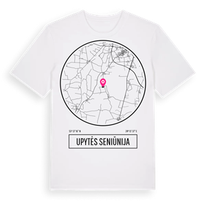 Upytės seniūnija t-shirt – ekologisk bomull t-shirt från Pinshirt